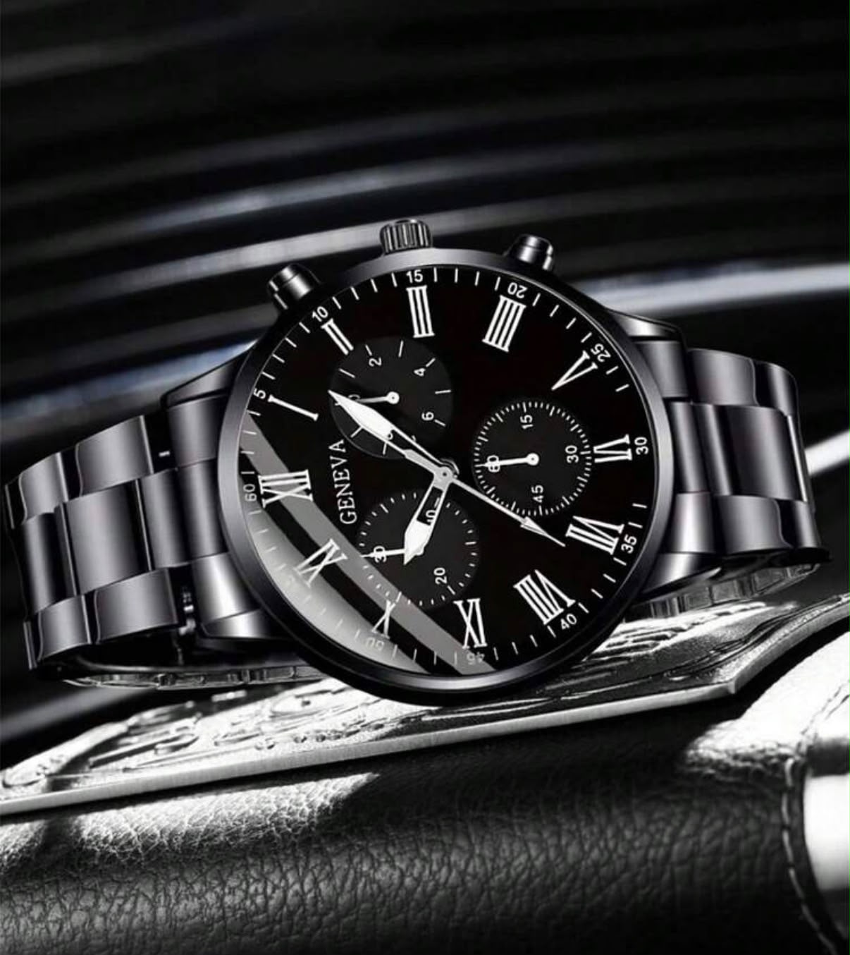 Men’s Watch & Accessories Gift Set