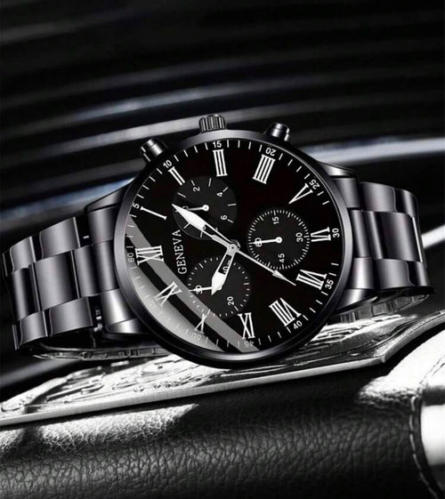 Men’s Watch & Accessories Gift Set