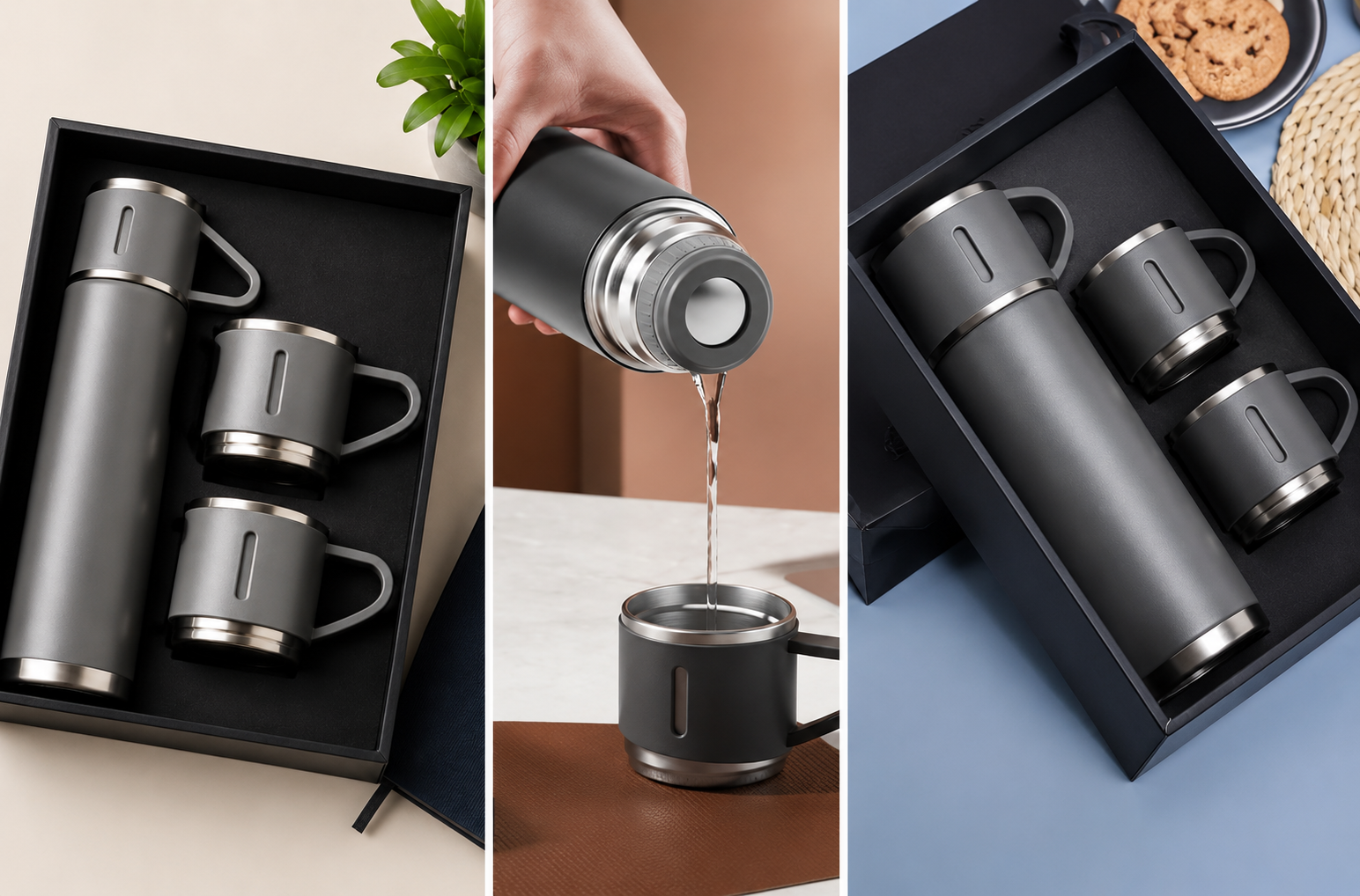 Vacuum Flask Set - Customizable